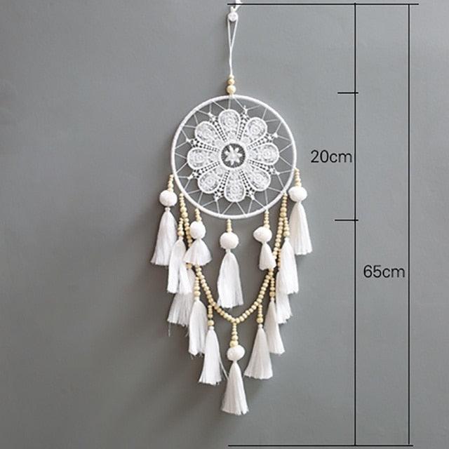 Handmade Dream Catcher Feather Car Interior Rear view Mirror Mini Home Decoration Retro Feather Dream net Catcher Feathers Wall Hanging Dream Net Weaving Decor Gifts for Car Room Decor Charms Pendant Decor Wall Hanging Ornaments