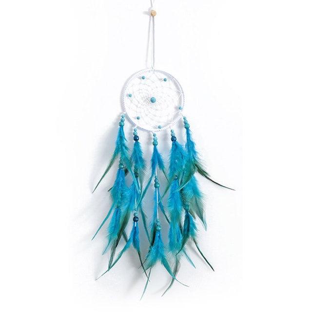 Heart Shape Creative Handmade Vintage Dream Catcher Wedding Decoration LED Handmade Heart Shape Feather Design Dream Catchers For Wall Hanging Decor Home Decoration Festival Gift Wind Chimes Party Feather Room Decor