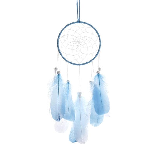 Heart Shape Creative Handmade Vintage Dream Catcher Wedding Decoration LED Handmade Heart Shape Feather Design Dream Catchers For Wall Hanging Decor Home Decoration Festival Gift Wind Chimes Party Feather Room Decor