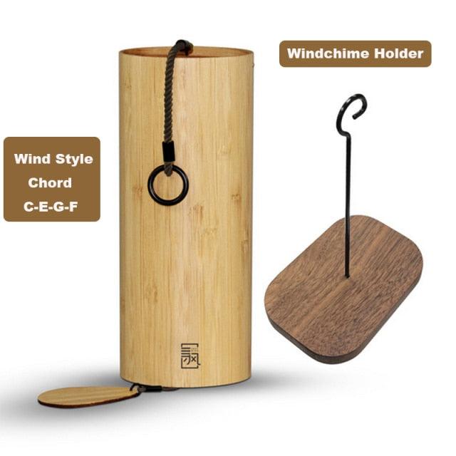 Home Decor Chord Wind Chimes For Outside Handmade Bamboo Wooden Music Outdoor for Relaxing Wind-chime For Home Room Decor Wall Decor Boho Wind-bell Macrame For Garden Wood Indoor / Outdoor Decor