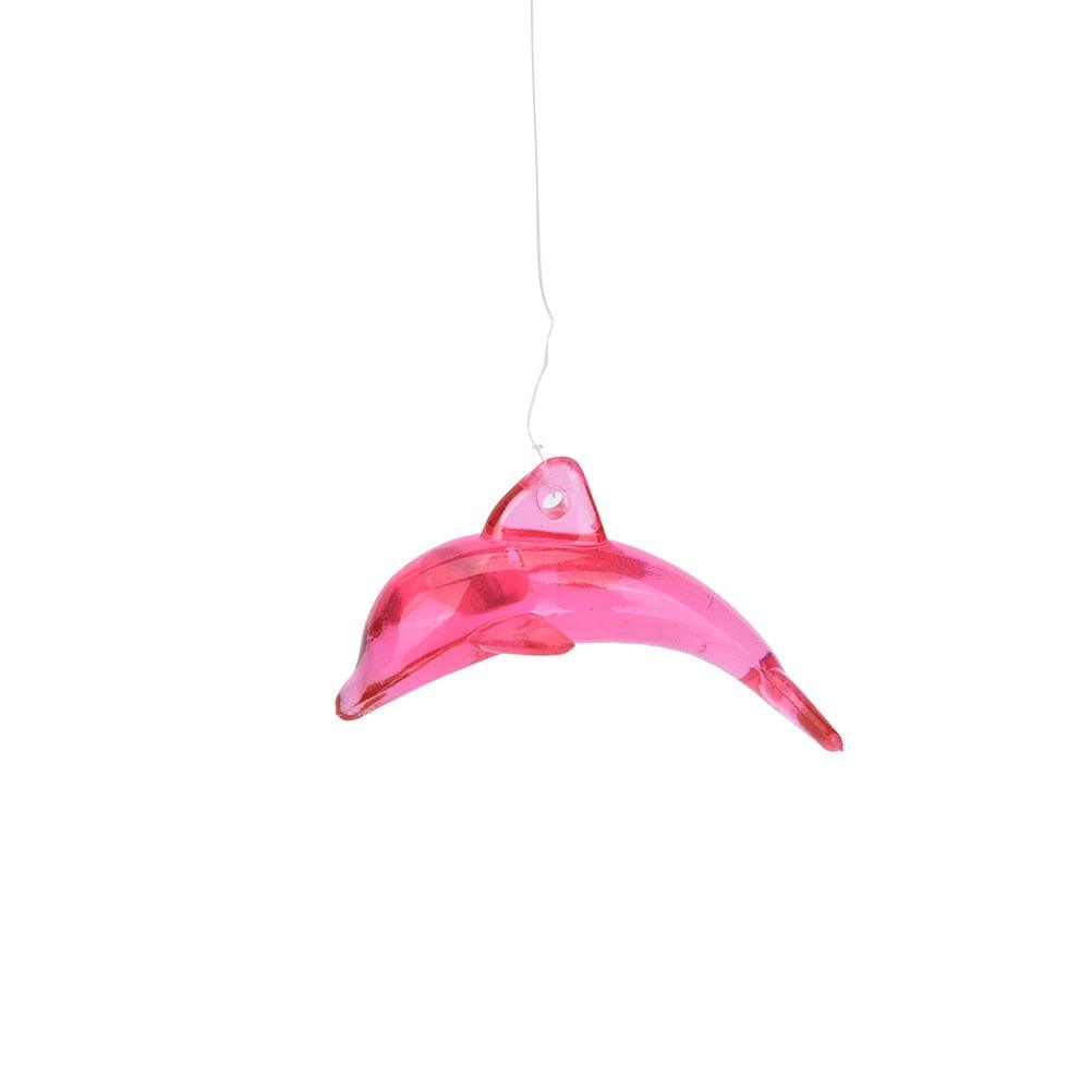 Home Decoration Hanging Wind Chimes For Kids Birthday Gift Door Garden Crystal Dolphin Wind Chimes Outdoor Corridors Lawns Gardens and Interior Decoration Gifts for Everyone Memorial Wind Chimes