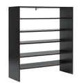 3 Pieces 31-Inch Stackable Multi-Shape Shoe Rack