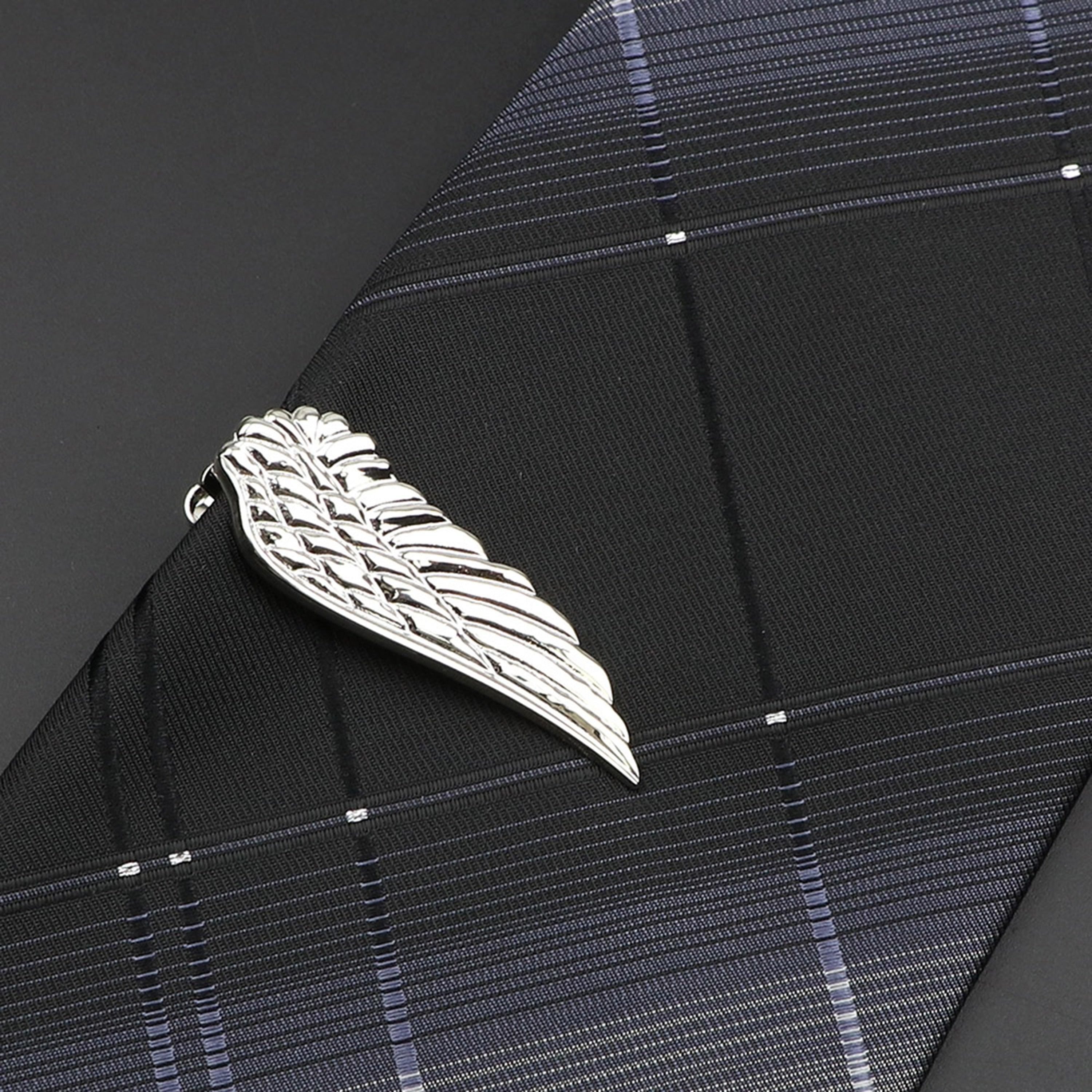 Men's Metal Tie Clip Vintage Unique Shape Bright Stainless Steel Necktie Clasp Gentleman's Party Luxury Tie Bars Clips Wedding Luxury Design Accessories For Men