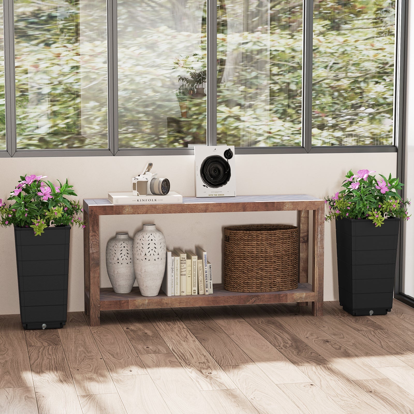 Modern Flower Planter for Front Porch and Lobby