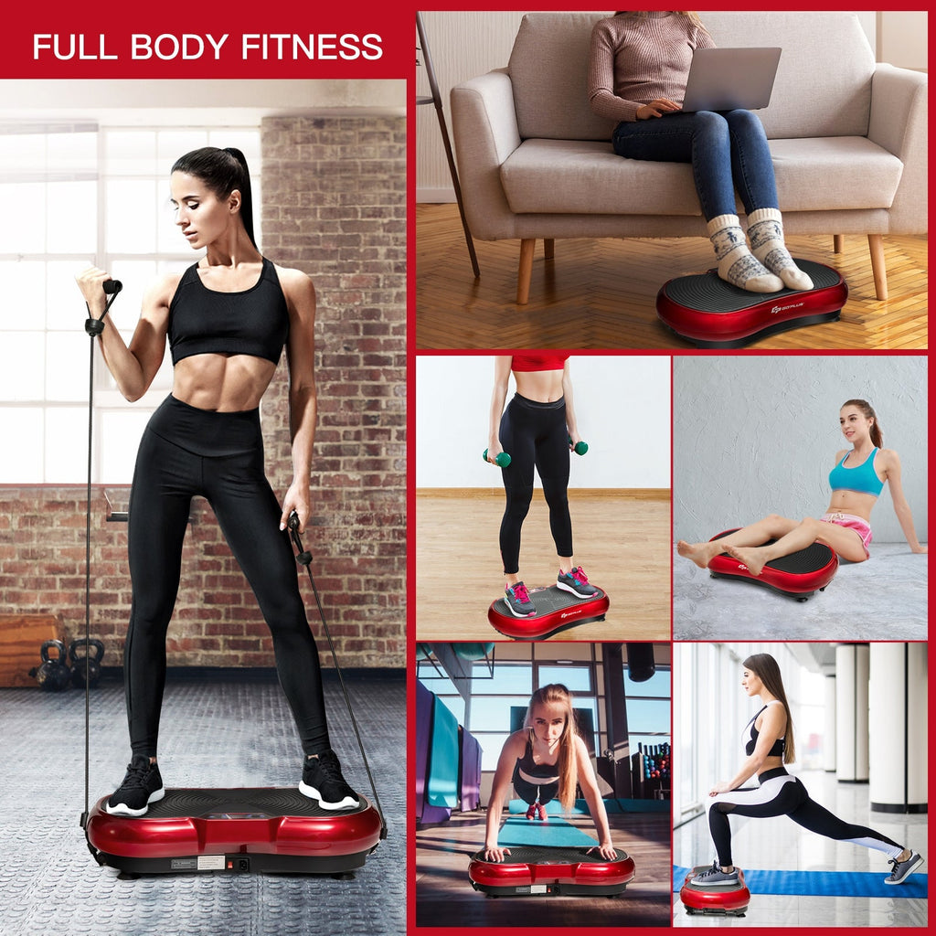 3D Vibration Plate Fitness Machine with Remote Control