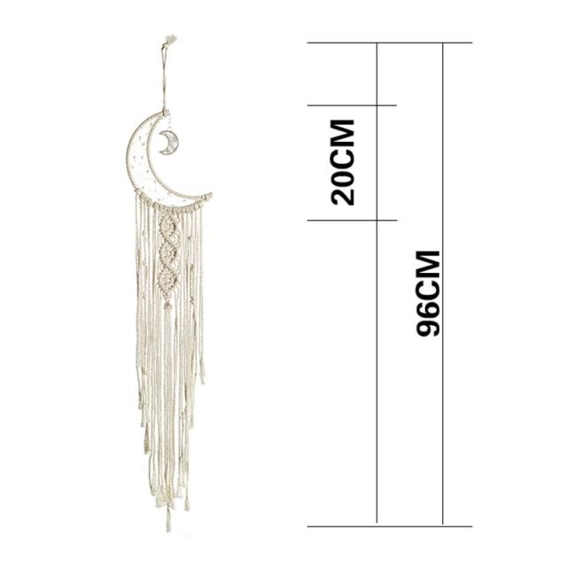 Star Moon Sun Dream Catcher Home Wall Décor Moon Dream Catcher Wall Decor Wall Hanging Aesthetic Room Home Decor For Teenage Girl Room Decor Wedding Decoration Girls Kid Garden Decoration Wind Chimes With Light Gifts