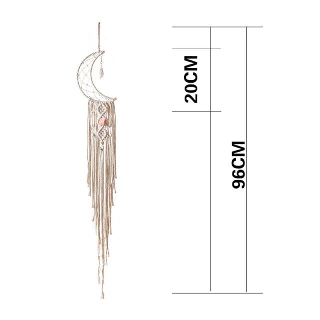 Star Moon Sun Dream Catcher Home Wall Décor Moon Dream Catcher Wall Decor Wall Hanging Aesthetic Room Home Decor For Teenage Girl Room Decor Wedding Decoration Girls Kid Garden Decoration Wind Chimes With Light Gifts