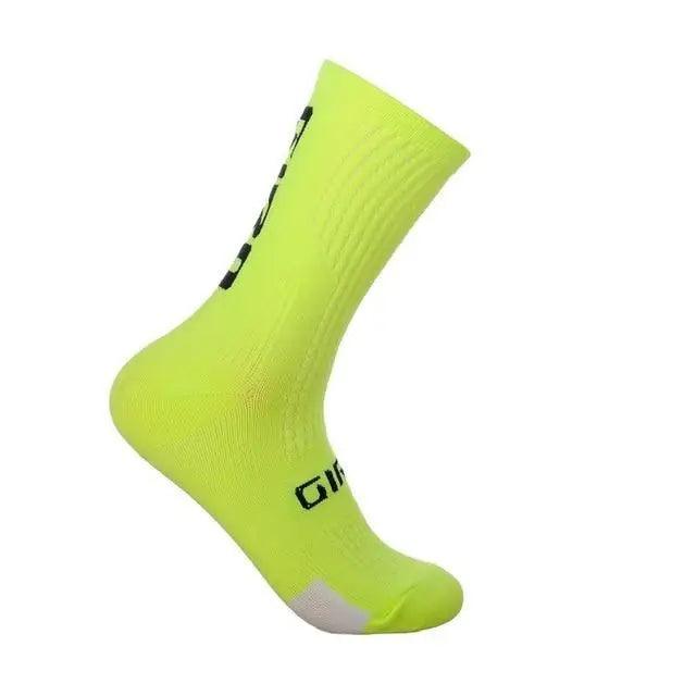 Trendy Men Women Sport Cycling Riding Socks Colorful Basketball Climbing Running Socks Vintage Breathable Bike Socks Sports Socks Athletic Socks For Running Cycling Basketball Hiking