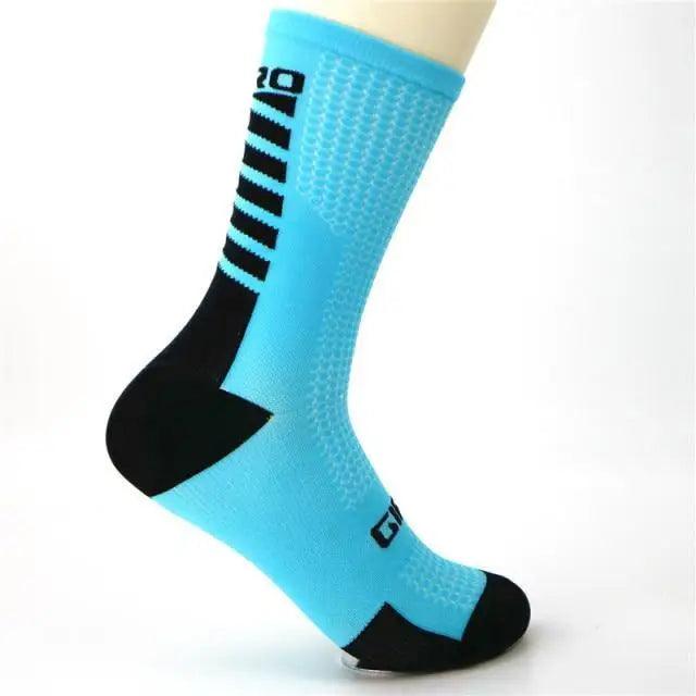 Trendy Men Women Sport Cycling Riding Socks Colorful Basketball Climbing Running Socks Vintage Breathable Bike Socks Sports Socks Athletic Socks For Running Cycling Basketball Hiking