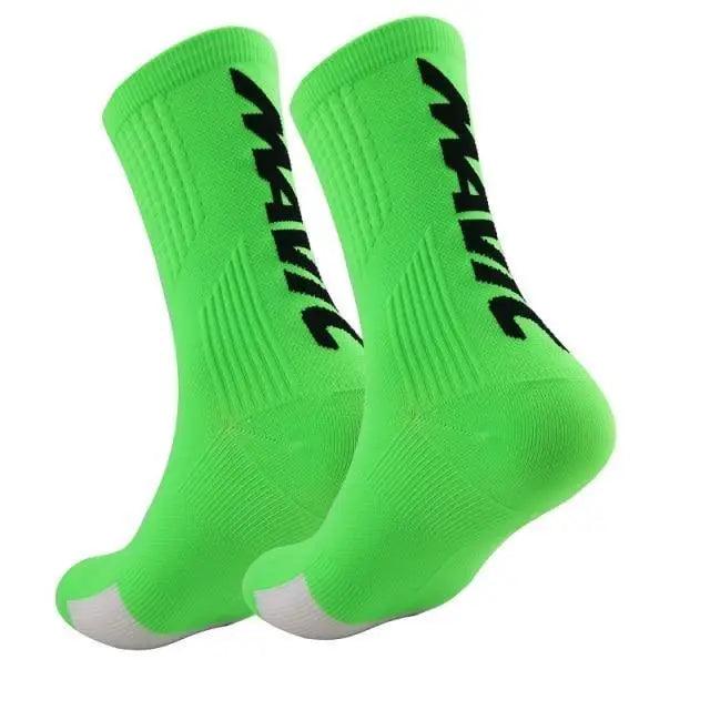 Trendy Men Women Sport Cycling Riding Socks Colorful Basketball Climbing Running Socks Vintage Breathable Bike Socks Sports Socks Athletic Socks For Running Cycling Basketball Hiking