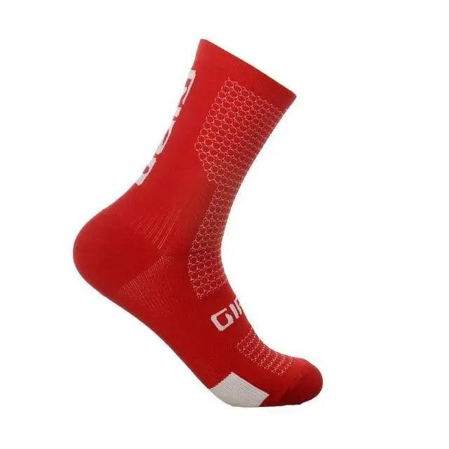 Trendy Men Women Sport Cycling Riding Socks Colorful Basketball Climbing Running Socks Vintage Breathable Bike Socks Sports Socks Athletic Socks For Running Cycling Basketball Hiking