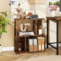 3-Piece Space-Saving Living Room with Teddy Sofa Display Bookshelf & Foldable Murphy Bed